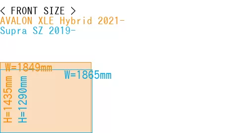 #AVALON XLE Hybrid 2021- + Supra SZ 2019-